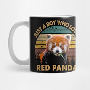 Red Panda Love Stylish Tee Celebrating the Charm of These Critters Mug